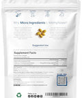 Micro Ingredients L Methylfolate 15Mg 240 Softgels Active 5-Mthf With B6 & Methyl B12 Methylated Vitamin B9 With Coconut Oil