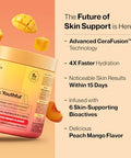 Setu Skin Youthful With 8G Marine Collagen Ceramosides For 4X Faster Hydration Collagen Powder For Women & Men (60 Servings)