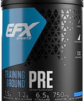 Efx Sports Training Ground Pre Workout Powderenergy & Muscle Pumpswith Hydromax Glycerol Citrulline Beta Alanine300Mg Caffeine20 Servings (Blueberry)
