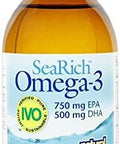 Natural Factors SeaRich Omega3 EPA 750mg and DHA 500mg CoconutLime 40 Servings 6.76 oz