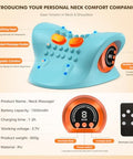 Harrflow Neck Massager 2026 New Upgrade 3 In 1 Portable Massager With Heat &Comfortable Stretching ' adjustable Intensity For Neck & Shoulder Relaxation At Home Office Travel