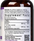 Bluebonnet Calcium Magnesium 1:1 Ratio Vegetarian Capsules 180 Count White