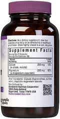 Bluebonnet Calcium Magnesium 1:1 Ratio Vegetarian Capsules 180 Count White