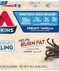Atkins Chocolate Banana Protein Shake 15G Protein Low Glycemic 4G Net Carb 2G Sugar & Creamy Vanilla Protein Shake 15G Protein Low Glycemic 2G Net Carb 1G Sugar Keto Friendly 12 Count