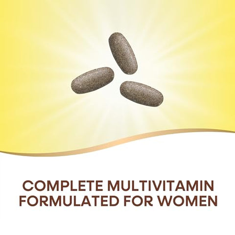 Nature'S Way Alive Max3 Potency Women'S Complete Multivitamin Supports Energy Metabolism Heart & Bone Health With B-Vitamins Including Methylated B12 And Folate 90 Tablets