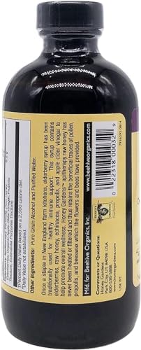 Honey Garden Apiaries Apitherapy Honey Elderberry Extract 8 Fz