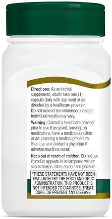 21St Century Turmeric 500 Mg Plus Black Pepper Extract Vegetarian Capsules 60 Count