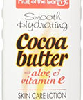 Fruit Of The Earth Smooth Hydrating Cocoa Butter With Aloe & Vitamin E Skin Care Lotion 16 Oz
