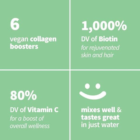 Sprout Living Colorfuel Beauty Powder Drink Mix Organic Superfoods + Adaptogens Hair Skin & Nails Support Vegan Collagen Boost Biotin Silica Vitamin C Super Berry Flavor (25 Servings)