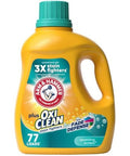 Arm & Hammer Plus Oxiclean Fade Defense 77 Loads Liquid Laundry Detergent 100.5 Floz