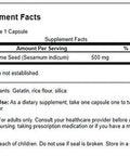 Swanson Full Spectrum Black Sesame Seed 500 Milligrams 60 Capsules (2 Pack)