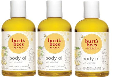 Burt'S Bees Mama Bee Nourishing Oil With Vitamin E 4 Fl Oz (Pack Of 3)