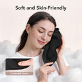 Arvyne Sleep Mask For Side Sleepers 100% Blackout Eye Mask For Sleeping With 3D Deep Contoured Cups Zero Pressure Lash-Friendly Adjustable Light Blocking Travel Mask For Men & Women Black