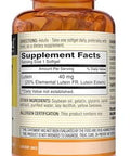 Mason Natural Lutein 40 Mg Ultra Strength Soft Gels 30 Ea