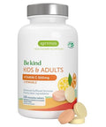 Igennus Vitamin C Chewable 250500mg Gentle and Buffered for Kids and Adults Optimized Absorption with Sodium Ascorbate and Ascorbic Acid Sugar Free Natural Orange and Lemon Flavors 120 240 Servings