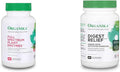 Organika Full Spectrum Plant Enzymes- Helps Break Down Carbs, Fat, Protein, Dairy- 60 Vcaps & Digest Relief- With Ginger And Activated Charcoal- Relief For Digestive Upset, 90 Count (Pack Of 1)