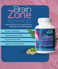 Divine Health Dr. Colbert Md Brain Zone Advanced Lions Manetyrosinedim120 Capsules30 Servings