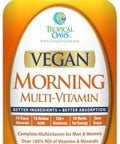 Tropical Oasis - Vegan Morning Liquid Multivitamins, Daily Liquid Vitamins with 74 Trace Minerals, 18 Amino Acids, and 10 Herbs, 32fl oz (960ml, 32 Servings)