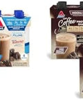 Atkins Dark Chocolate Royale Protein Shake & Mocha Latte Iced Coffee Protein Shake 15G Protein Low Glycemic 4G Net Carb 1G Sugar Keto Friendly.