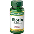 Nature'S Bounty Biotin 10000 Mcg Supports Healthy Hair - Skin And Nails - Rapid Release Softgels 120 Ct