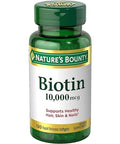 Nature'S Bounty Biotin 10000 Mcg Ultra Strength Rapid Release Liquid Softgels 120 Ea (Pack Of 2)