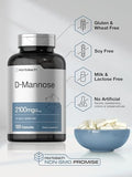 Horbaach D Mannose Supplement 120 Capsules 2100Mg