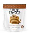 Pride Stacks Pancake & Waffle Mix - Organic Rice & Sweet Potato Blend, Brown Sugar Cinnamon