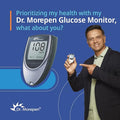 Dr.Morepen Dr. Morepen Bg-03 Gluco One Glucometer 25 Strips (Multicolor)