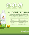 Maryruth'S Maryruth Organics Extra Strength Nighttime Liquid Multimineral Sugar Free Calm Magnesium Citrate No Melatonin Calcium Magnesium Zinc Muscle Relaxation Lemonade Flavor Vegan 32 Serving