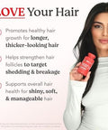 HAIRtamin Hair Vitamins with Biotin Vegan Capsules