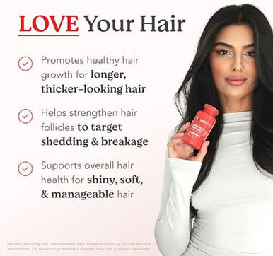 HAIRtamin Hair Vitamins with Biotin Vegan Capsules