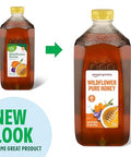 Amazon Grocery, Wildflower Pure Honey, 80 oz (Previously Amazon Fresh, Packaging May Vary)