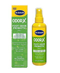 Dr. Scholl'S Odor-X Foot Odor Probiotic Spray 4 Oz // Immediately Eliminates The Worst Odors & Ultra-Sweat Absorbing Foot Powder 7 Oz // Maximum Sweat Absorption