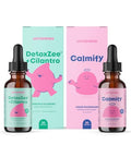 JoySpring DetoxZee Cilantro and Magnesium Citrate and Glycinate Liquid Drops for Kids