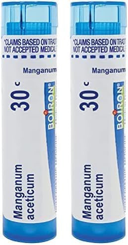 Boiron Manganum Aceticum 30C For Hoarseness Triggered By Cold & Damp Conditions 80 Pellets
