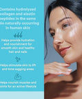Natural Factors Total Body Marine Collagen Bioactive Peptides Powder For Healthy Skin Hair & Joints Unflavored 4.8 Oz