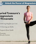 Buried Treasure Magtein 2 Oz. 15 Doses Brain Health Magnesium Lthreonate For Enhanced Memory And Sleep