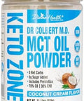 Divine Health Keto Zone Mct Oil Powdercoconut Cream Flavor30 Day Supply75/C8 25/C100 Net Carbs