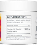 Renue By Science Nicotinamide Riboside 1000Mg Nicotinamide Powder - High Strength Nr Nad Powder Sublingual Citrus Burst Flavor Manufactured In The Usa & Third-Party Tested 60 Servings