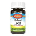 Carlson Chelated Iron 27 mg Superior Absorption Blood Health Energy Utilization and Optimal Wellness 100 Tablets