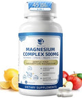 Lukaree 2 Pack Magnesium Complex For Women And Men 4In1 Magnesium Glycinate Citrate Malate Taurate Magnesium Supplement For Relaxation Sleep & Focus 60 Days Supply