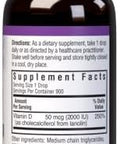Bluebonnet Liquid Vitamin D3 Drops 2000 Iu Natural Citrus Flavor 1 Fl Oz