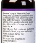 Bluebonnet Liquid Vitamin D3 Drops 1000 Iu Citrus Transparent Scented 1 Fl Oz
