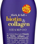 Ogx (Thick & Full) Biotin & Collagen Shampoo + Conditioner 19.5Oz Duo-Set