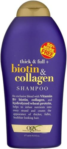 Ogx (Thick & Full) Biotin & Collagen Shampoo + Conditioner 19.5Oz Duo-Set