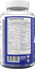 Vites Mens Multivitamin Complete Daily Supplement with Fruits Veggies Energy Immune and Prostate Support Daily Whole Food Vitamins with Antioxidants and Digestive Enzymes