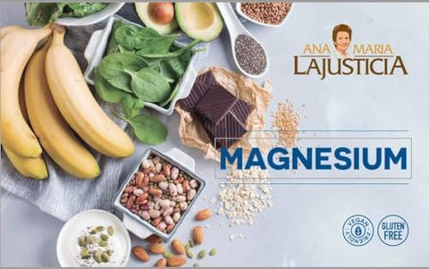 ANA Maria LAJUSTICIA Magnesium Carbonate 75 Tablets Gluten Free Kosher Vegan 56.25 GR 2 Units