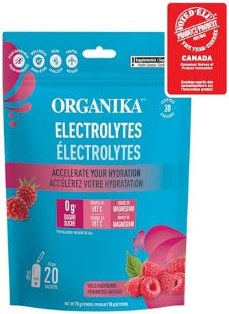 Organika Pure Electrolytes Raspberry 70 Gr