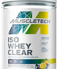 Muscletech Whey Protein Powder Clear Whey Protein Isolate Whey Isolate Protein Powder For Women & Men Clear Protein Drink 22G Of Protein 90 Calories Lemon Berry Blizzard 1.1Lb(19 Servings)