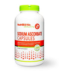 NutriBiotic Sodium Ascorbate Buffered Vitamin C Capsules Vegan NonAcidic and Easier on Digestion Than Ascorbic Acid Essential Immune Support and Antioxidant Supplement Gluten and GMO 250 Ct